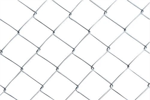 รั้วลิงค์โซ่ไวนิลสีดำหรือสีเขียว