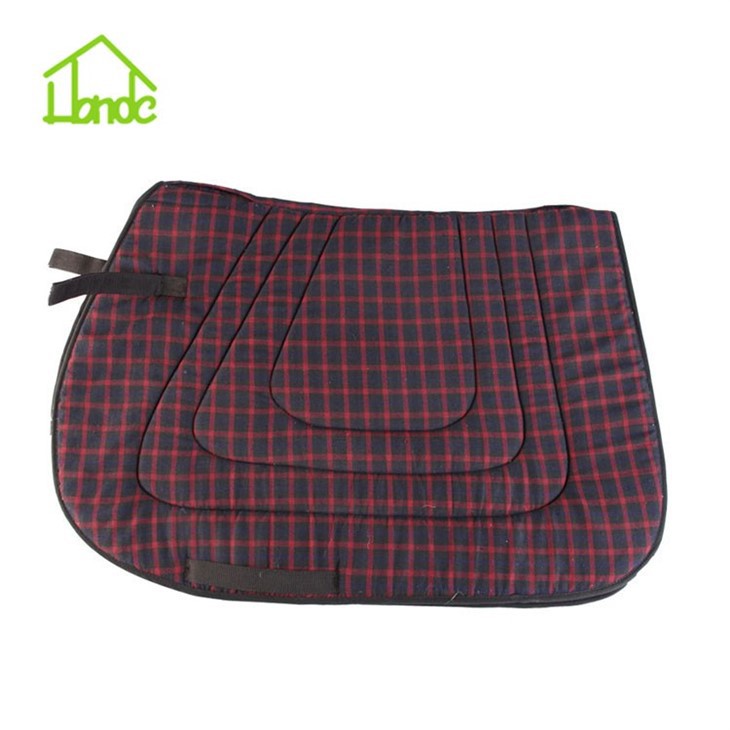 Breathable English Red Color Horse Saddle Pads